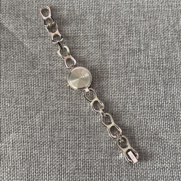 Anne Klein Elegant Silver and Gold Women's Watch - Picture 3 of 4